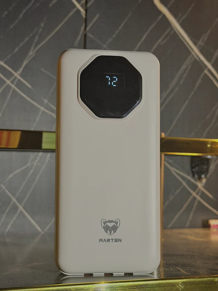 20000 MAh super fast power bank -with 3 data cables